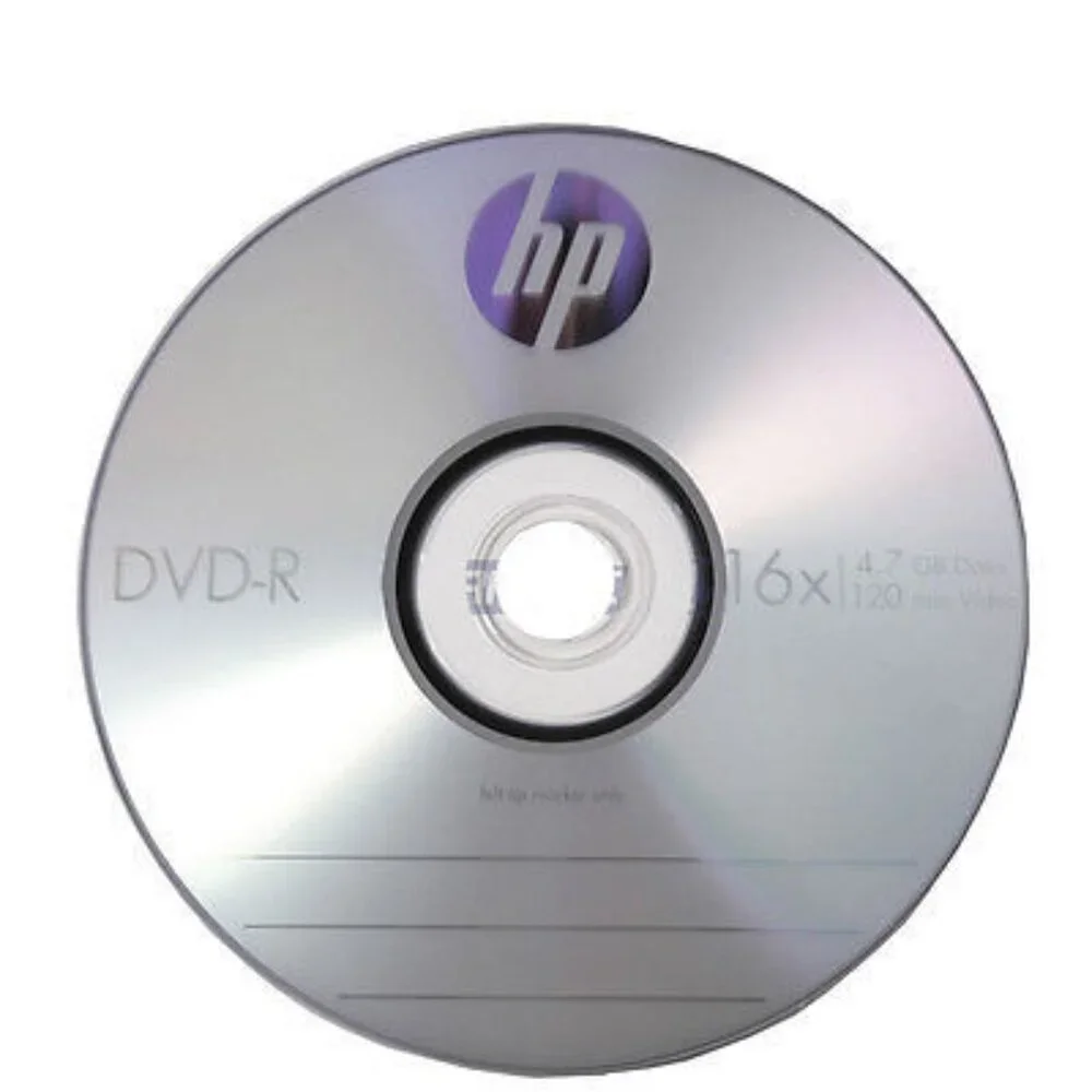 HP Branded 16X DVD-R Media 50 Pack in Cake Box (DM16050CB)